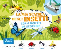 La mia scatola degli insetti con 4 insetti da scoprire. Ediz. illustrata. Con gadget edito da Gribaudo