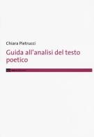 Guida all'analisi del testo poetico di Chiara Pietrucci edito da eum