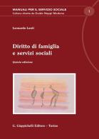 Diritto di famiglia e servizi sociali di Leonardo Lenti edito da Giappichelli