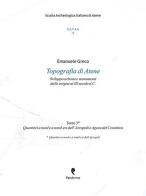 Topografia di Atene. Sviluppo urbano e monumenti dalle origini al III secolo d. C. vol. 3 di Emanuele Greco edito da Pandemos
