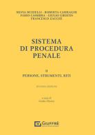 Sistema di procedura penale vol.2 di Giulio Ubertis edito da Giuffrè