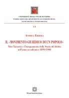 Il «movimento giuridico di un popolo» di Andrea Errera edito da Edizioni Scientifiche Italiane