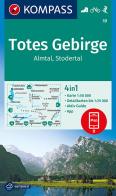 Carta escursionistica n. 19. Totes Gebirge, Almtal, Stodertal 1:50.000 edito da Kompass