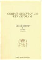 Corpus speculorum etruscorum. Great Britain vol.3 di Nancy T. De Grummond edito da L'Erma di Bretschneider