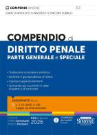 Compendio di diritto penale. Parte generale e speciale edito da Edizioni Giuridiche Simone