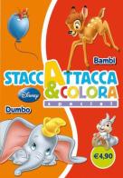 Dumbo-Bambi. Staccattacca e colora special. Ediz. illustrata edito da Disney Libri