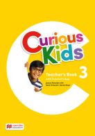 Curious kids. Teacher's book. Level 3. Con app di Ramsden Joanne, Donna Shaw, Mark Ormerod edito da Macmillan Education