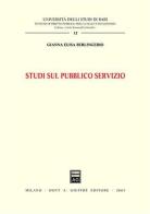 Studi sul pubblico servizio di Gianna E. Berlingerio edito da Giuffrè