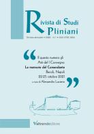 Rivista di Studi Pliniani (2022) vol.1 edito da Valtrend