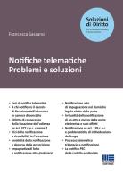 Notifiche telematiche. Problemi e soluzioni di Francesca Sassano edito da Maggioli Editore