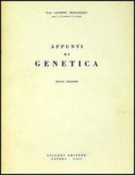 Appunti di genetica di Giuseppe Montalenti edito da Liguori