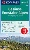 Carta escursionistica n. 69. Gesäuse, Ennstaler Alpen 1:35.000 edito da Kompass