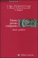 Diritto privato comparato. Istituti e problemi di Guido Alpa, Michael J. Bonell, Diego Corapi edito da Laterza