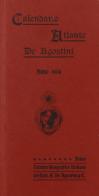 Calendario atlante De Agostini 1904 edito da De Agostini