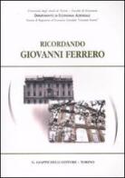 Ricordando Giovanni Ferrero edito da Giappichelli