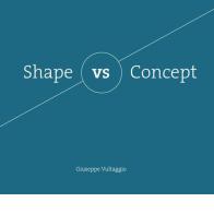 Shape vs Concept di Giuseppe Vultaggio edito da Youcanprint