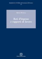 Reti d'imprese e rapporti di lavoro di Marco Mocella edito da Edizioni Scientifiche Italiane