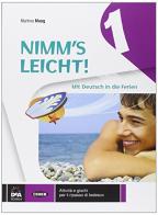Nimm's leicht! Mit Deutsch in die Ferien. Con CD Audio. Per la Scuola media vol.1 di Martina Moog edito da Black Cat-Cideb