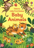 Baby animals. Little first stickers. Ediz. a colori di Jane Bingham edito da Usborne