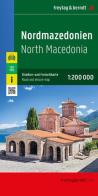 North Macedonia 1:200.000 2025 edito da Freytag & Berndt