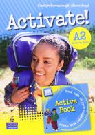 Activate! Level A2. Student's book. Con DVD. Con espansione online. Per le Scuole superiori edito da Pearson Longman