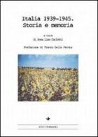 Italia 1939-1945. Storia e memoria edito da Vita e Pensiero