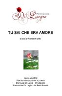 Tu sai che era amore di Renato Fiorito edito da ilmiolibro self publishing