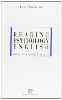 Reading psicology english coping with research articles di Lucia Abbamonte edito da Edizioni Scientifiche Italiane