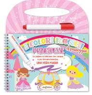 Principesse a passeggio. Con pennarello ad acqua edito da Elisedizioni