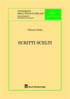 Scritti scelti di Vittorio Italia edito da Giuffrè