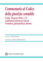 Commentario al Codice della giustizia contabile edito da Edizioni Scientifiche Italiane