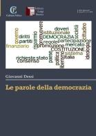 Le parole della democrazia di Giovanni Dessì edito da Nuova Cultura