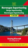 Norwegen supertouring 1:400.000 edito da Freytag & Berndt