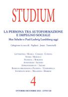 Studium (2024) vol. 4 edito da Studium