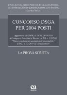 Concorso DSGA 2004 posti. La prova scritta edito da Anicia (Roma)