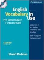 English vocabulary in use. Pre-intermediate and intermediate. Per le Scuole superiori. Con CD-ROM di Geraldine Mark, Michael McCarthy edito da Cambridge