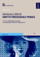 Diritto processuale penale. Manuale breve di Paolo Tonini edito da Giuffrè