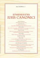 Ephemerides Iuris canonici (2016) vol.1 edito da Marcianum Press