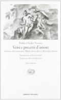 Versi e precetti d'amore di P. Nasone Ovidio edito da Einaudi