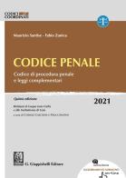 Codice penale. Codice di procedura penale e leggi complementari di Maurizio Santise, Fabio Zunica edito da Giappichelli