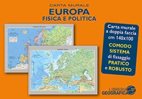 Europa fisica e politica (carta murale) edito da Libreria Geografica