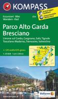 Carta escursionistica n. 694. Parco Alto Garda, bresciano 1:25.000 edito da Kompass