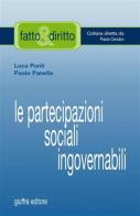 Le partecipazioni sociali ingovernabili di Luca Ponti, Paolo Panella edito da Giuffrè