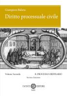 Diritto processuale civile vol. 2 di Giampiero Balena edito da Cacucci