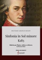 Sinfonia in Sol minore. K183. Primo movimento. Ridotta per flauto, violino e chitarra. Partitura di Wolfgang Amadeus Mozart edito da Accademia2008