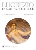 La natura delle cose di Lucrezio edito da Bompiani