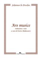 Ars musice di Johannes de Grocheo edito da Edit Santoro
