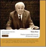 Poetica e poesia nella «Ginestra» di Giacomo Leopardi. Con DVD di Walter Binni edito da Morlacchi