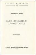 Class struggles in ancient Greece (1947) di M. O. Wason edito da L'Erma di Bretschneider