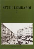 Studi lombardi vol.1 edito da Cisalpino